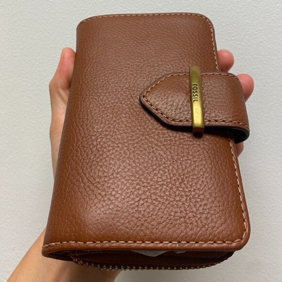 Fossil SWL2863210 Bryce Multifunction Wallet, Medium Brown - Picture 1 of 4